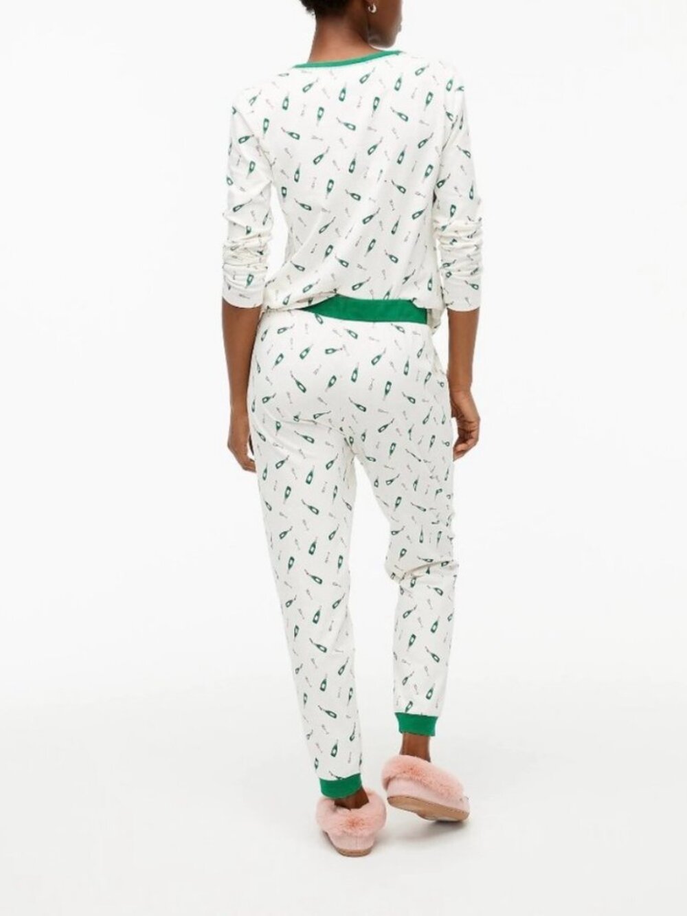 J Crew Factory Cotton Henley PJ Set - Picture 3 of 9